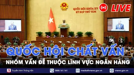 Trực tiếp: Sáng 11/11, Quốc hội chất vấn về quản lý về thị trường vàng, ngoại hối