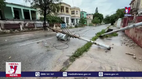 Cuba tập trung khắc phục hậu quả của bão Rafael