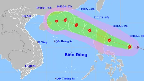 Bão chồng bão, nguy cơ hình thành bão số 8 trên biển Đông