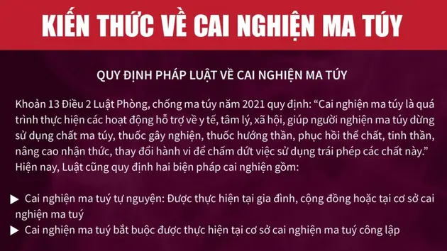 Kiến thức về cai nghiện ma túy