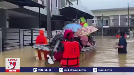 Lũ lụt nghiêm trọng tại Malaysia và Thái Lan