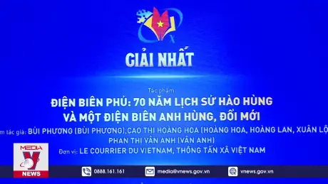 Trao Giải thưởng toàn quốc về thông tin đối ngoại lần thứ X