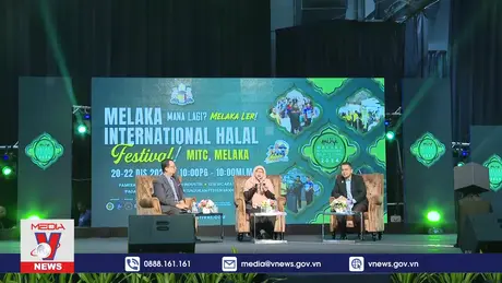 Hàng Việt Nam tham gia Lễ hội Halal Melaka 2024