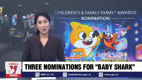 “Baby Shark” nhận 3 đề cử tại giải Emmy quốc tế