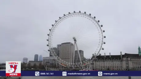 Vòng quay London Eye chuẩn bị đón tuổi 25