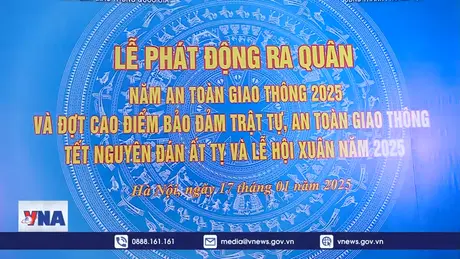 Ra quân năm An toàn giao thông 2025